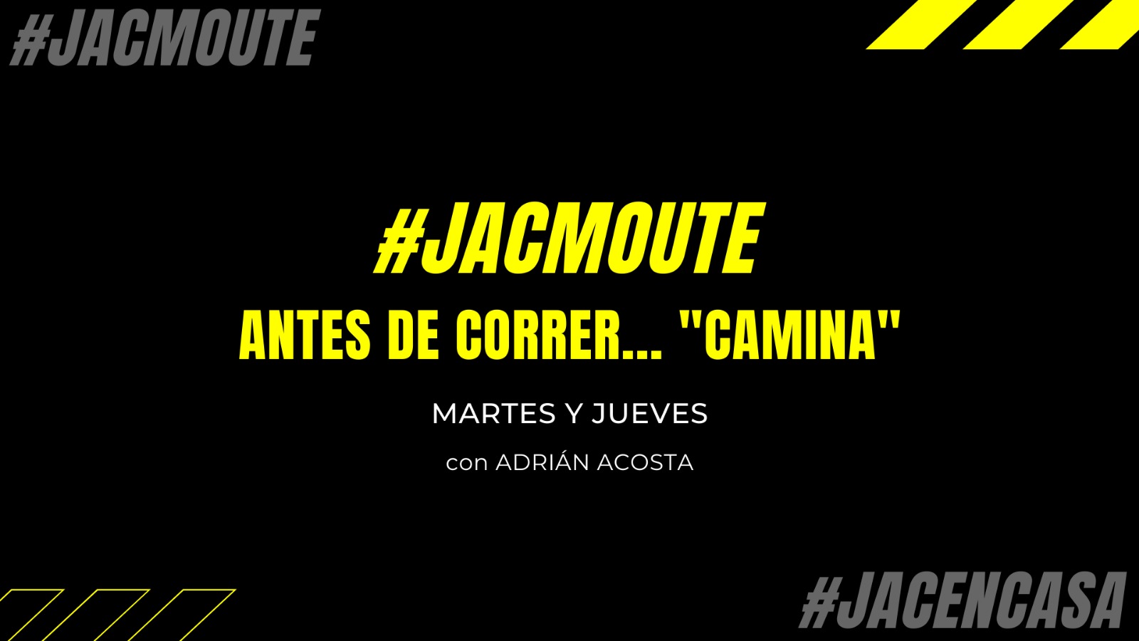 JACMOUTE #10 – 30 minutos de Antes de correr “Camina”