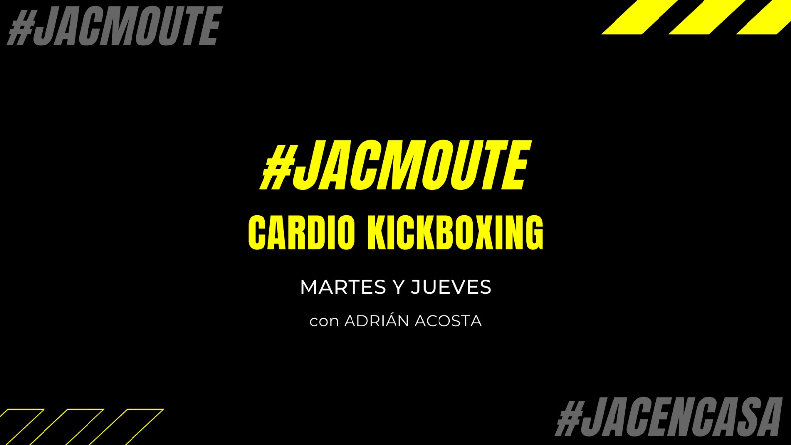 JACMOUTE #8 – 30 minutos de Cardio Kickboxing